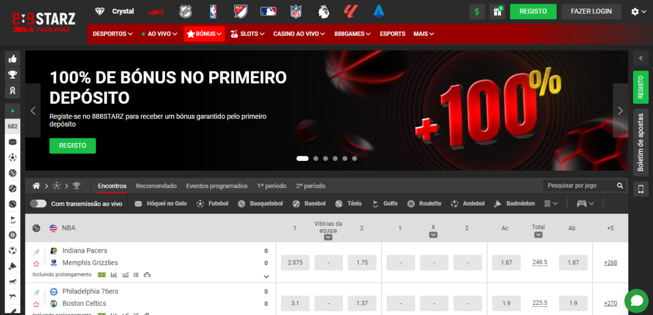 888Starz casas de apostas em Portugal