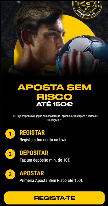 Aposta sem risco ate 150€ portugal bwin