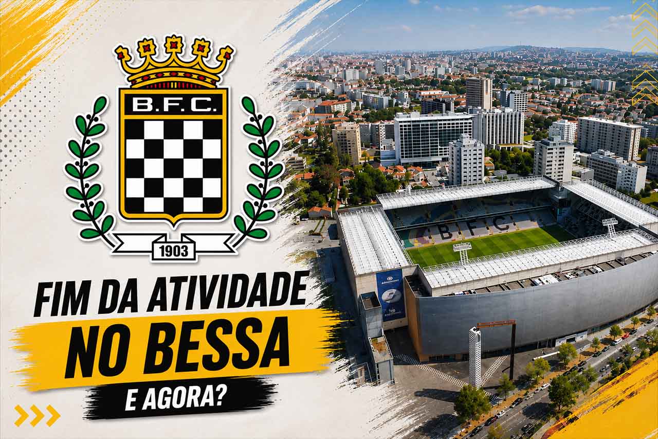 Estádio do Bessa durante a crise e insolvência do Boavista