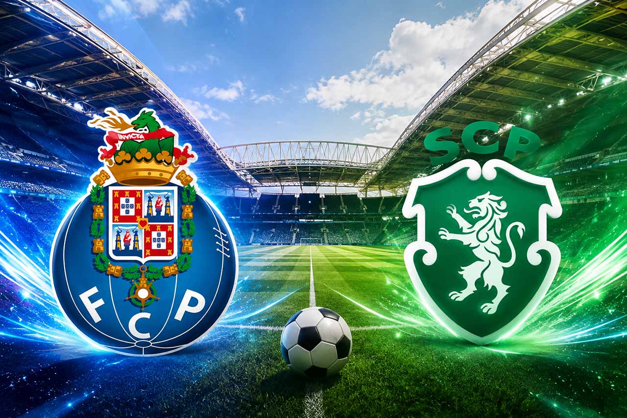 FC Porto vs Sporting Dragão primeiro, Alvalade na reta final
