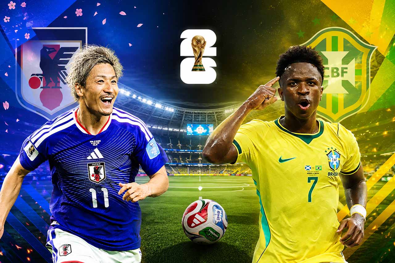 Jogadores a seguir Brasil vs Japão
