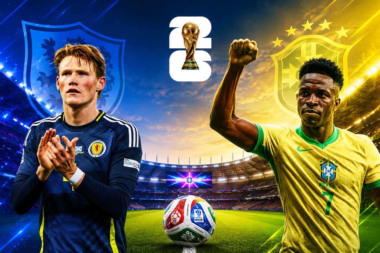 Jogadores a seguir Escócia vs Brasil