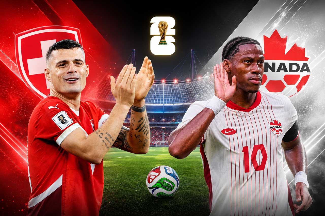 Jogadores-chave a acompanhar Suíça vs Canadá