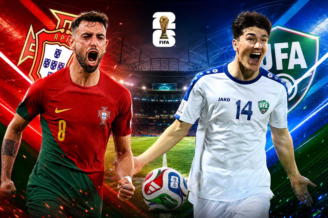 Jogadores-chave a observar Portugal vs Uzbequistão