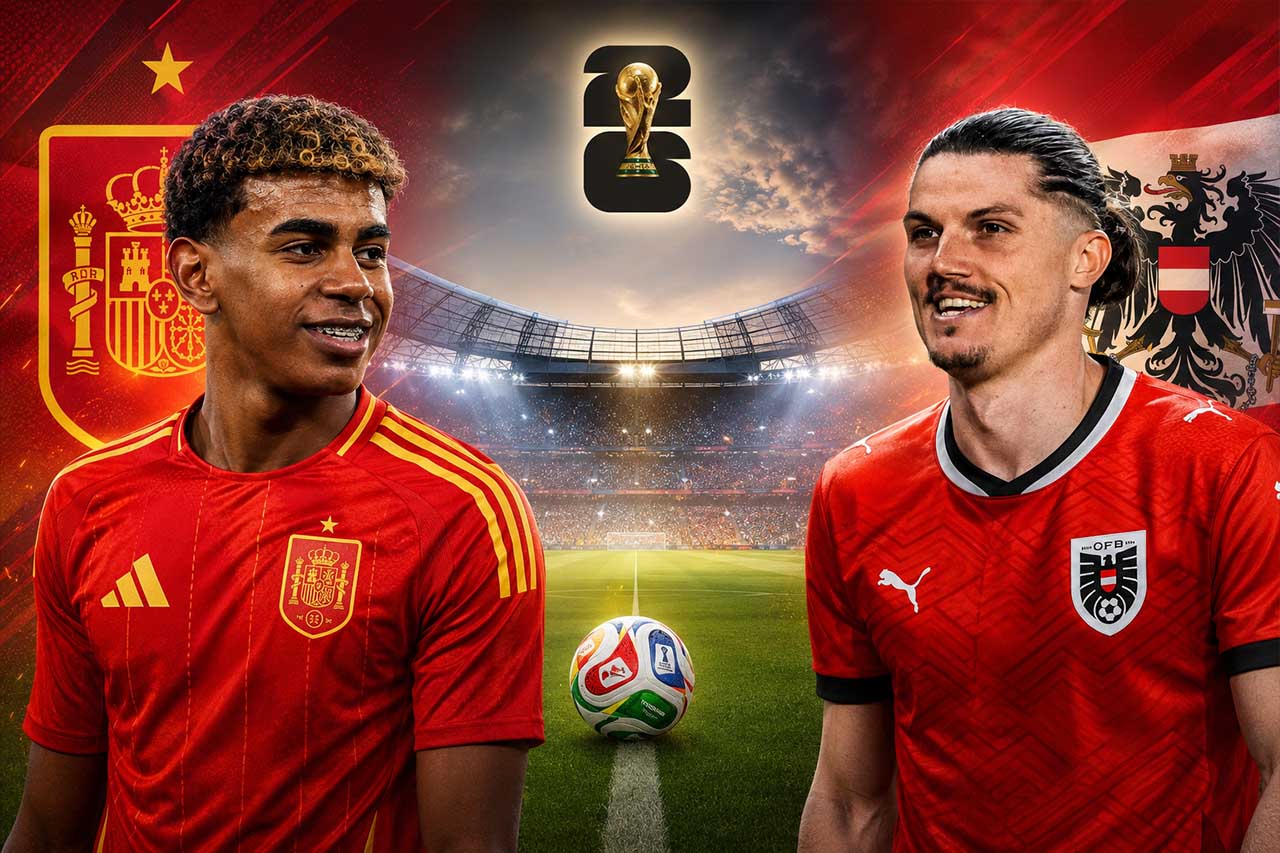 Jogadores-chave a seguir Espanha vs Áustria