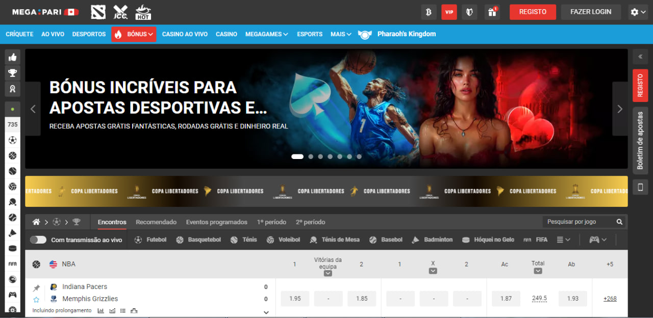 MegaPari casas de apostas em Portugal