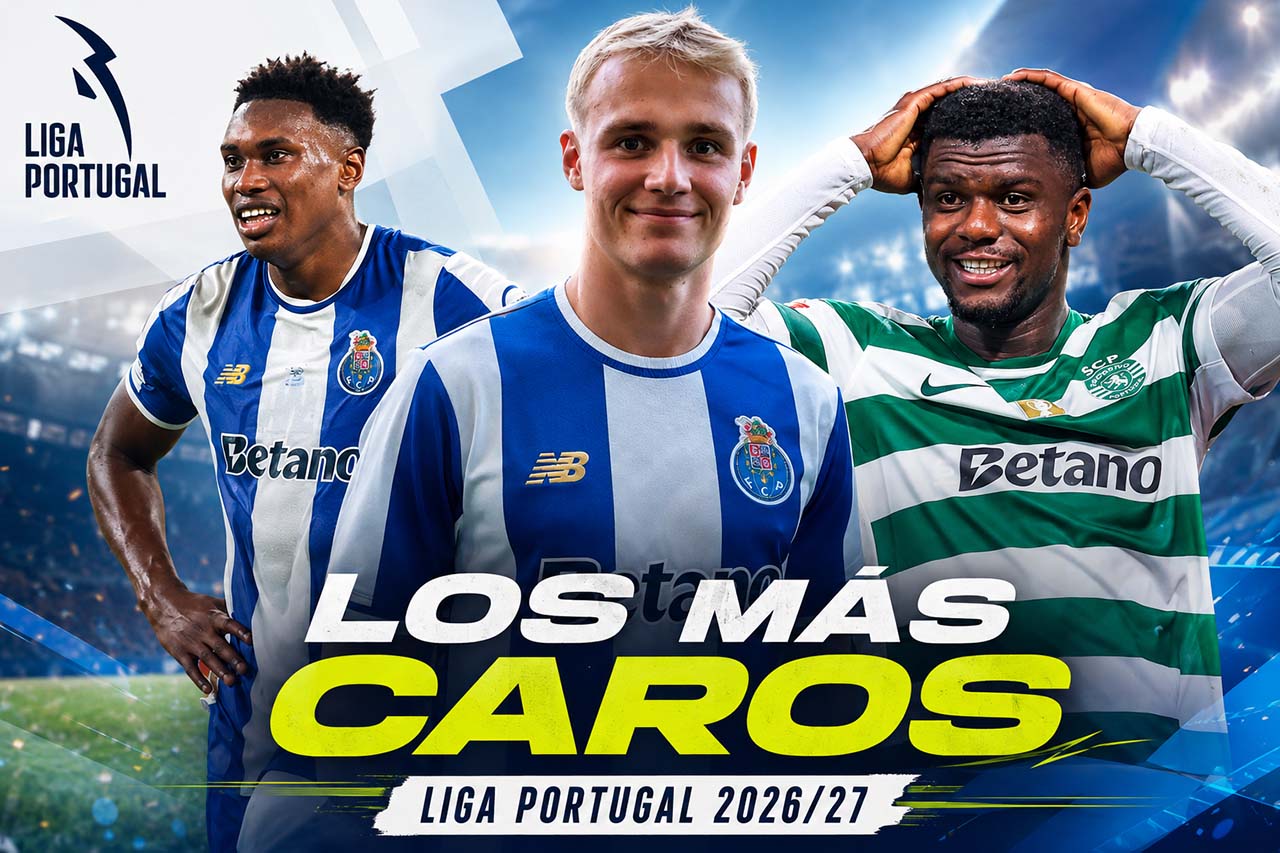 Os jogadores mais caros da Liga Portugal 2026/27 em destaque