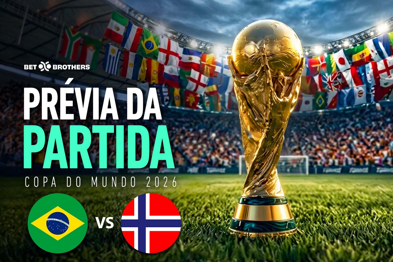 Confronto dos oitavos de final entre Brasil e Noruega.