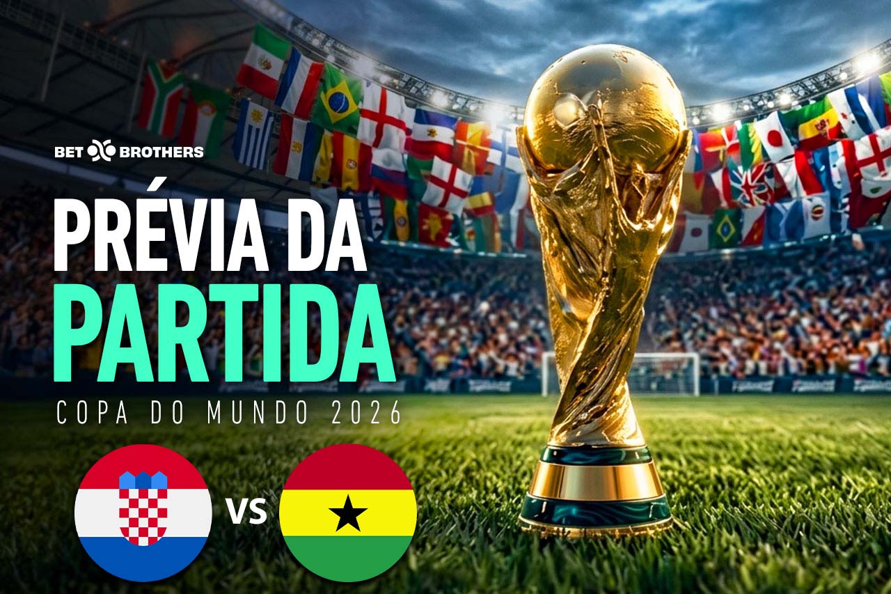 Confronto da fase de grupos entre Croácia e Gana.