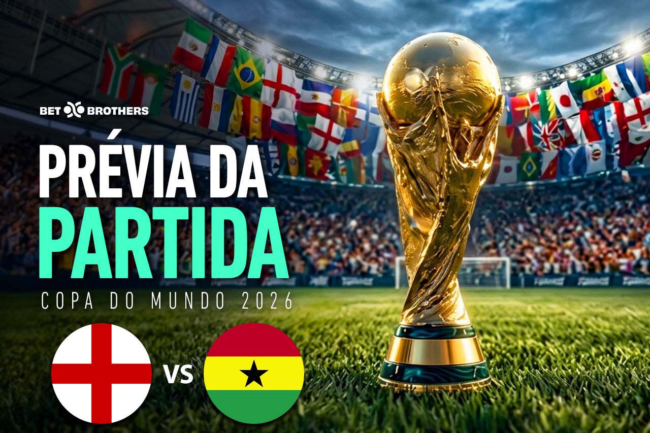 Confronto da fase de grupos entre Inglaterra e Gana.