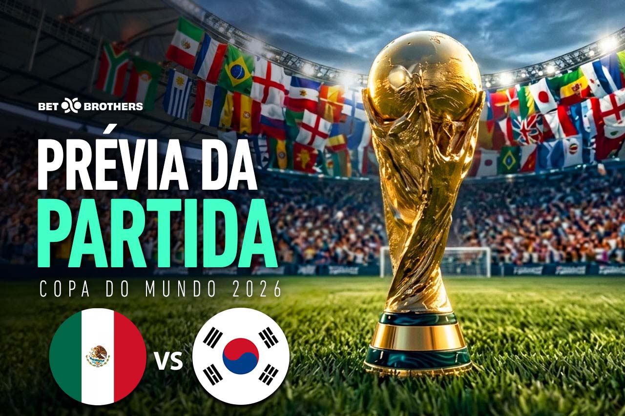 Duelo da fase de grupos entre México vs Coreia do Sul.