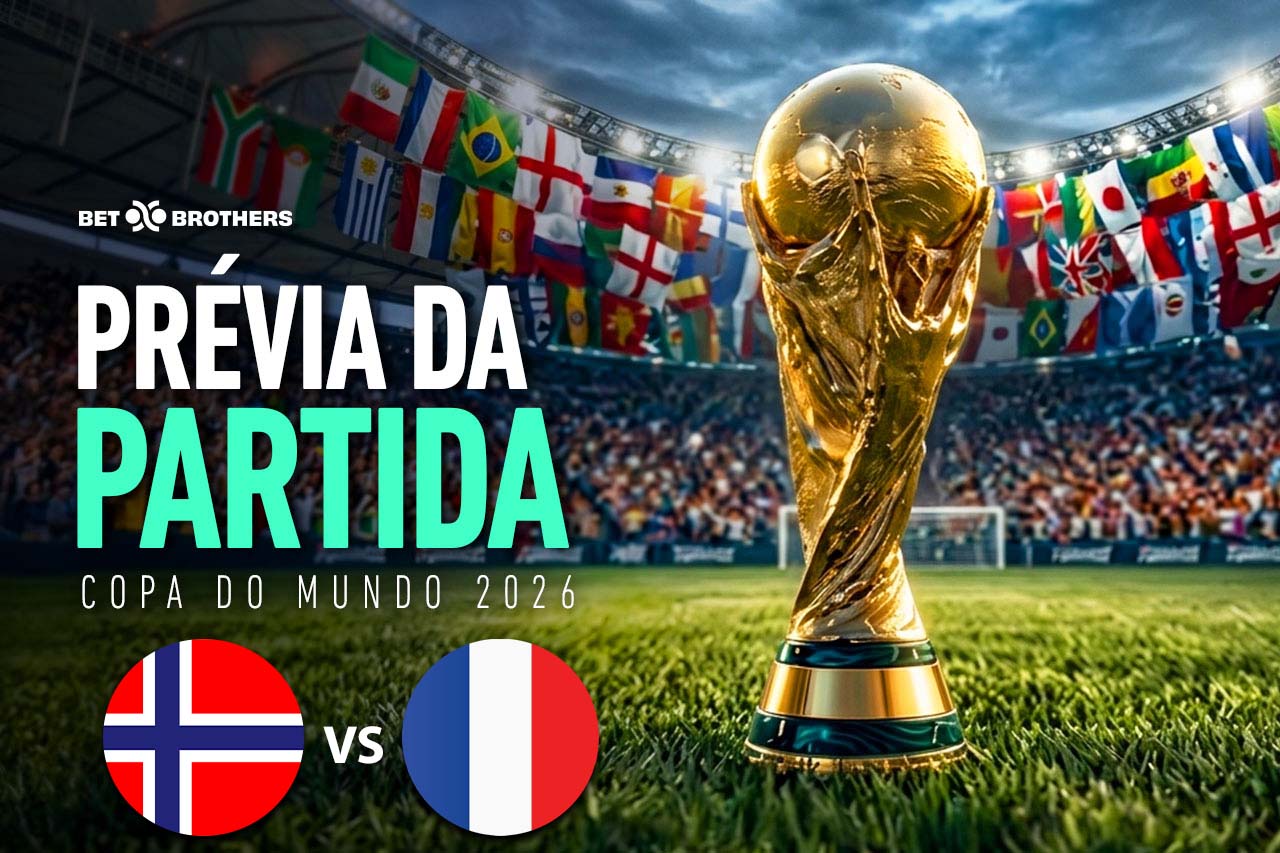 Jogo da fase de grupos entre Noruega e França.