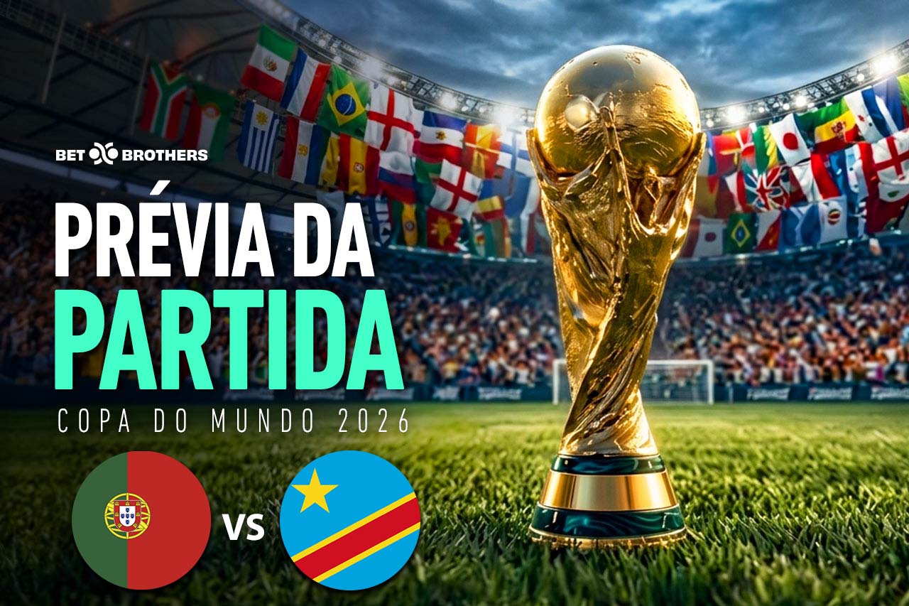 Duelo da fase de grupos entre Portugal e Congo.