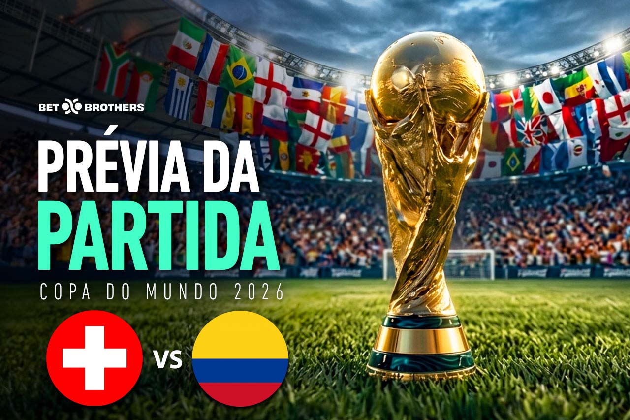 Confronto dos oitavos de final entre a Suíça e a Colômbia.