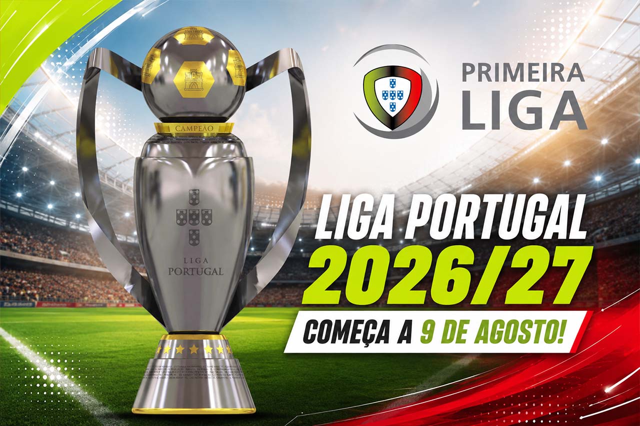 Calendário da Liga Portugal 2026/27 com primeira jornada e clássicos